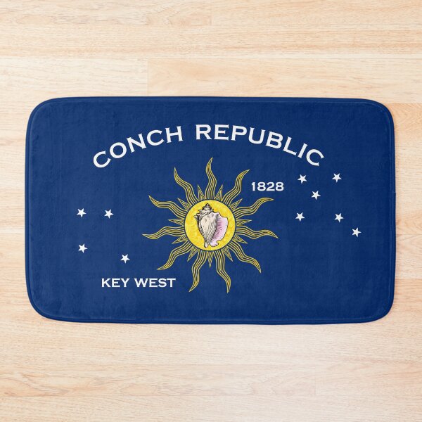 Item preview, Flag of Key West (The Conch Republic) designed and sold by Freihalt.