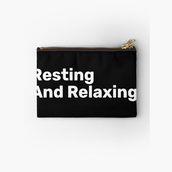 Item preview, Resting And Relaxing | Funny Sayings designed and sold by BopleDesigns.