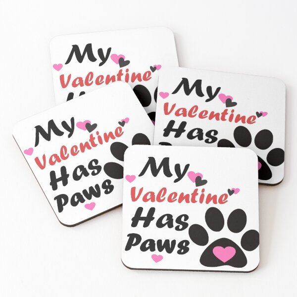 Item preview,  My Valentine Has Paws Shirt | Pet Lover Valentines Day Shirt, My Dog Is My Valentine, My Cat Is My Valentine, Dog Mom Shirt, Cat Mom Shirt  designed and sold by Anoirshop ⭐⭐⭐⭐⭐.