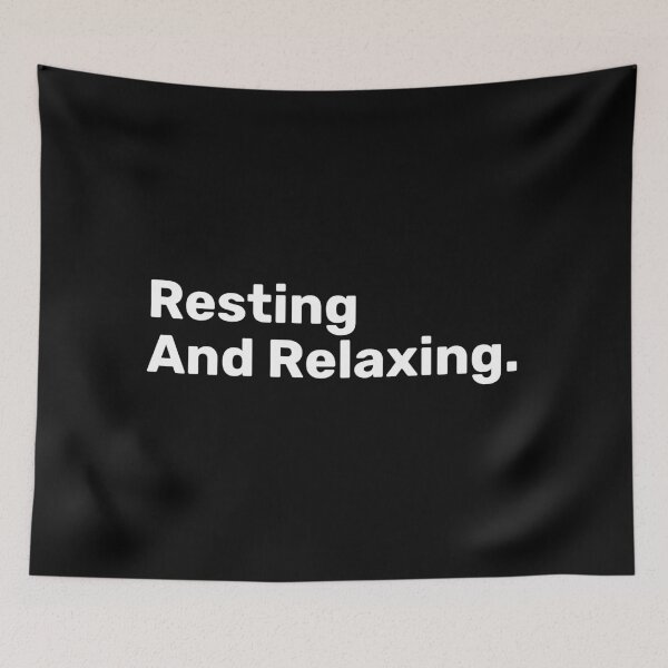 Item preview, Resting And Relaxing | Funny Sayings designed and sold by BopleDesigns.