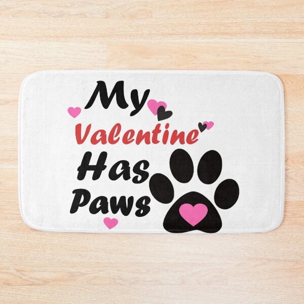 Item preview,  My Valentine Has Paws Shirt | Pet Lover Valentines Day Shirt, My Dog Is My Valentine, My Cat Is My Valentine, Dog Mom Shirt, Cat Mom Shirt  designed and sold by Anoirshop ⭐⭐⭐⭐⭐.
