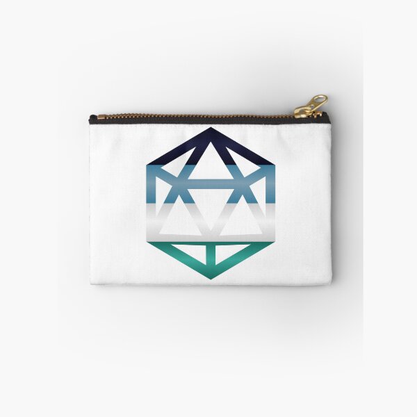 Item preview, Bandera del orgullo aroaciano orientada D20 designed and sold by NovotnyDesigns.