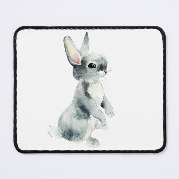 Item preview, rabbit-watercolor portrait animals designed and sold by Hartics.
