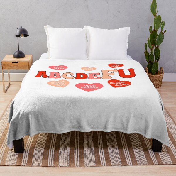 Item preview, ABCDEFU Except Your Dog Valentines Day  designed and sold by NesArt.