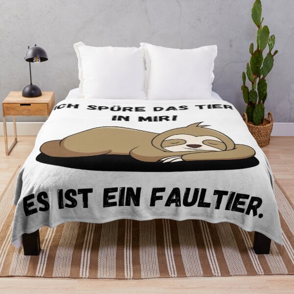Artikelvorschau, Ich spüre das Tier in mir! Es ist ein Faultier. entworfen und verkauft von MaltesShop.