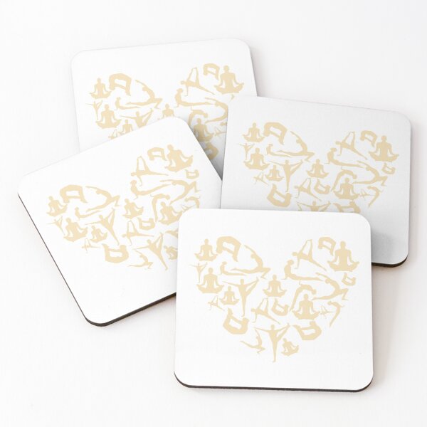 Item preview, Wheat Yoga Heart designed and sold by medbdj.