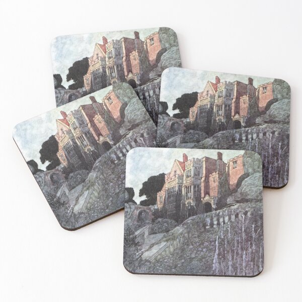 Item preview, The Four Gardens by Charles Robinson designed and sold by vintage-art.