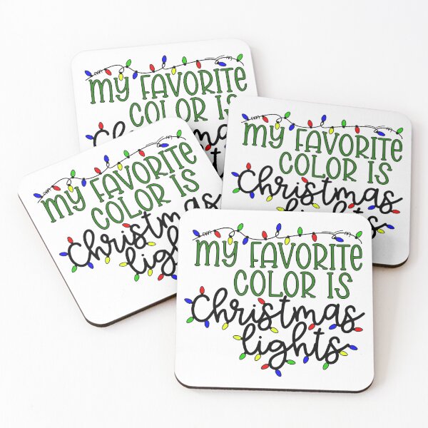 Item preview, My Favorite Color Is Christmas Lights designed and sold by storyboxdesigns.