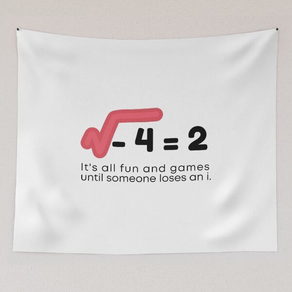 Item preview, Someone Loses An i: Funny Math T-Shirt designed and sold by world-of-things.