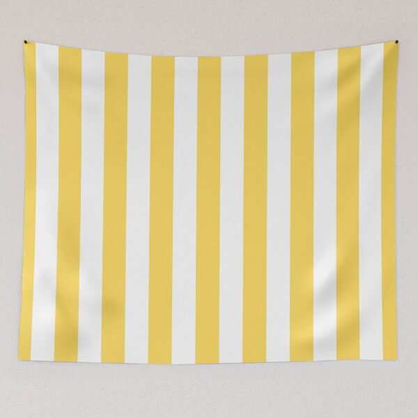 Item preview, Yellow and White Vertical Stripes designed and sold by starrylite.