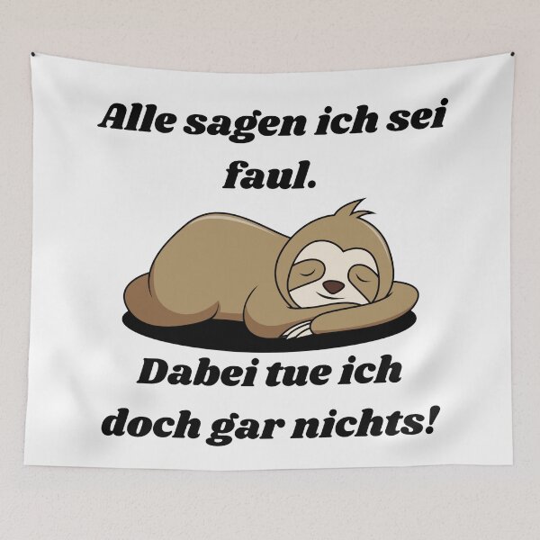Item preview, Everyone says I'm lazy. I'm not doing anything! designed and sold by MaltesShop.