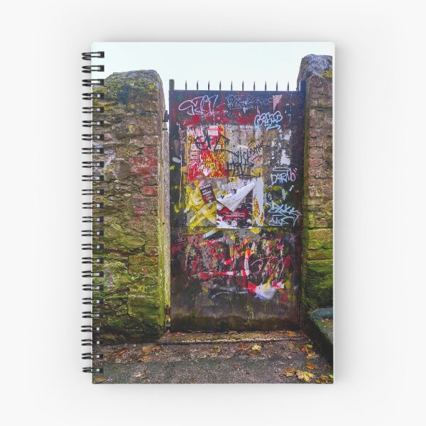 Item preview, Graffiti covered doorway, Falmouth designed and sold by MaclarenPhoto.