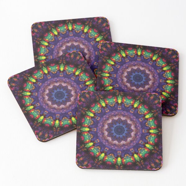 Item preview, 12-point mandala in vibrant colours designed and sold by effervescence.