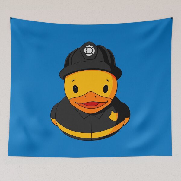 Item preview, Fireman Rubber Duck designed and sold by Alisha Ober Designs.