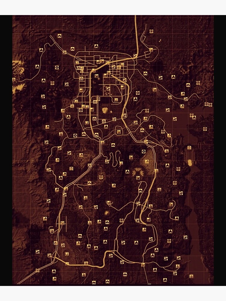 New Vegas Printable Vector Map at Fallout New Vegas - mods and community