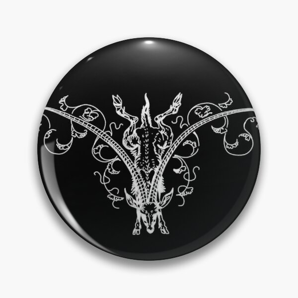 Item preview, Dark Occult Skeleton Goats Grunge And Gothic Aesthetic designed and sold by JokeGysen.