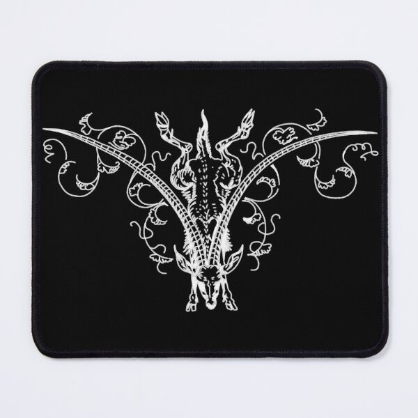 Item preview, Dark Occult Skeleton Goats Grunge And Gothic Aesthetic designed and sold by JokeGysen.