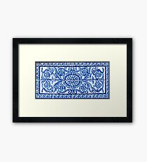 Lámina enmarcada Decoración Sevilla Azulejos