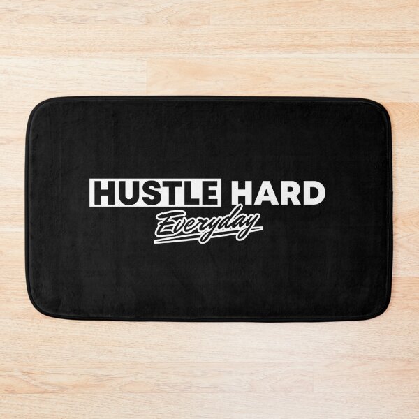 Item preview, Hustle Hard Motivational Hustler Quote designed and sold by Timcito.