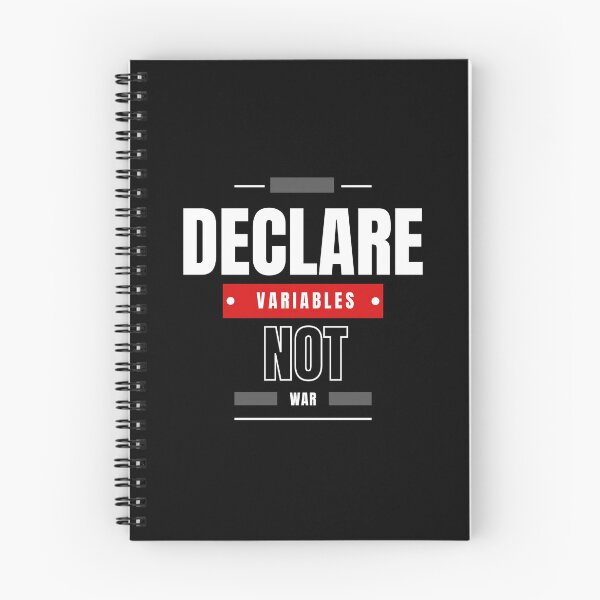 Item preview, Programmer Community-Declare Variables Not War designed and sold by theredsharp.