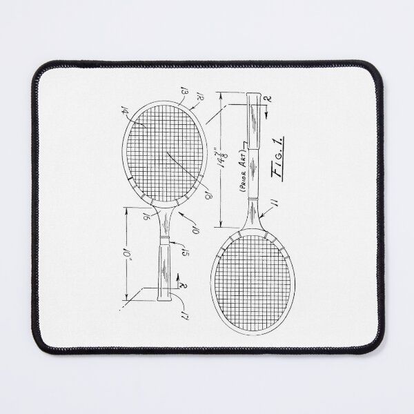 Item preview, The Tennis Racket Patent Light 4 designed and sold by OutofFocusShop.