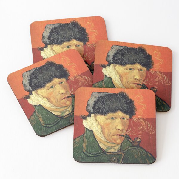 Item preview, Self-Portrait (Bandaged Ear) - Vincent van Gogh (1889) designed and sold by GLZAS88.