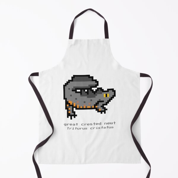 Item preview, Pixel Great Crested Newt designed and sold by CheesyBugShop.