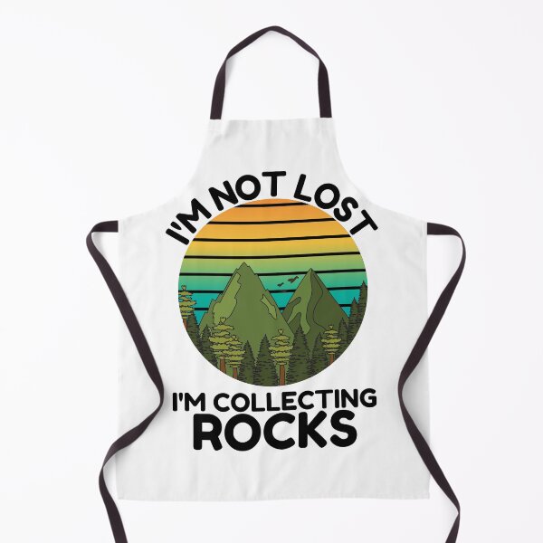 Item preview, Rock Collecting Shirt, I'm Not Lost I'm Collecting Rocks - Geologist Gifts - Rock Collector T-Shirt designed and sold by world-of-things.