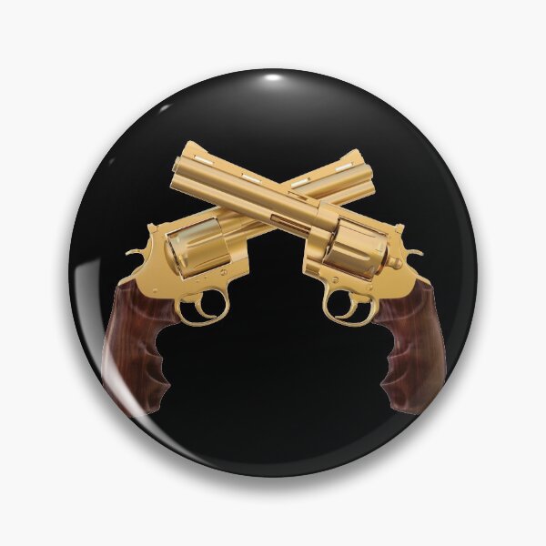 Item preview, wild west Gold pistol designed and sold by Aymanejed.