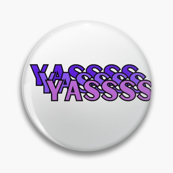 Item preview, Yassss Purple designed and sold by PurpleNotebook.