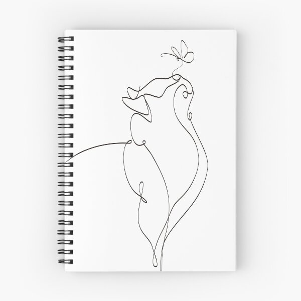 Item preview, Cat Line Art designed and sold by Tinteria.