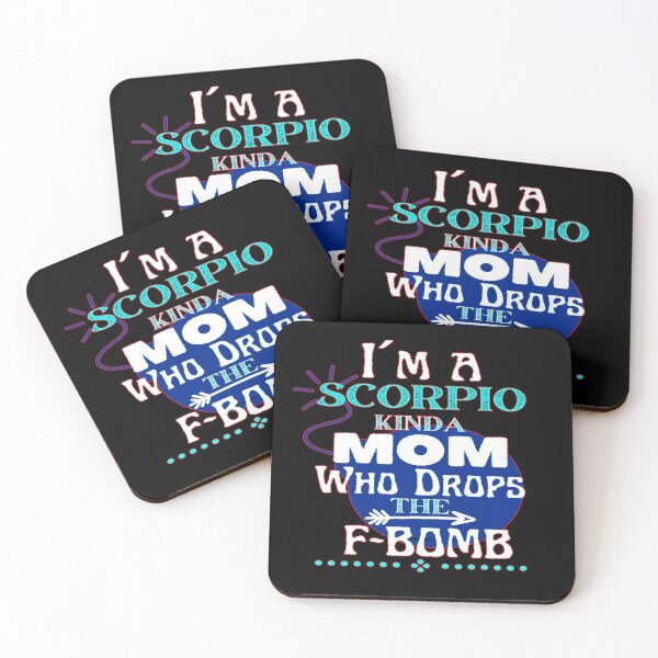 Item preview, I´m a Scorpio Kinda Mom Who Drops The F-BOMB - Funny Design designed and sold by GoPublicTeam.