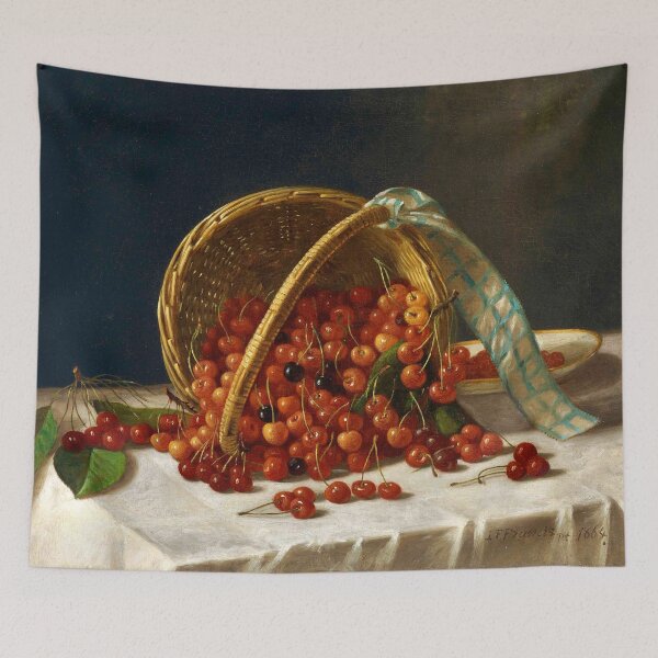 Item preview, Basket of cherries,  by John F. Francis designed and sold by Irina Polyanskaya.