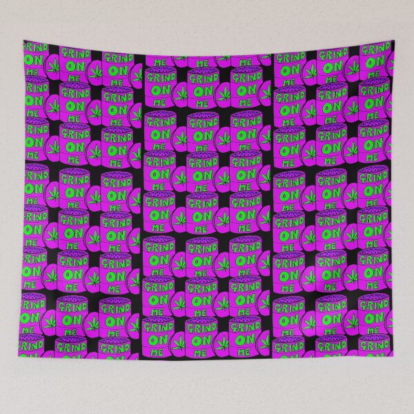 Item preview, Grind On Me Bad Santa Club Blanket / Throw designed and sold by BadSantaClub.
