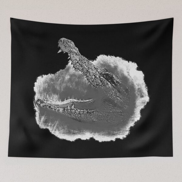 Item preview, Nile crocodile, cool reptile designs, great reptile designs men designed and sold by Kirei-Lily.