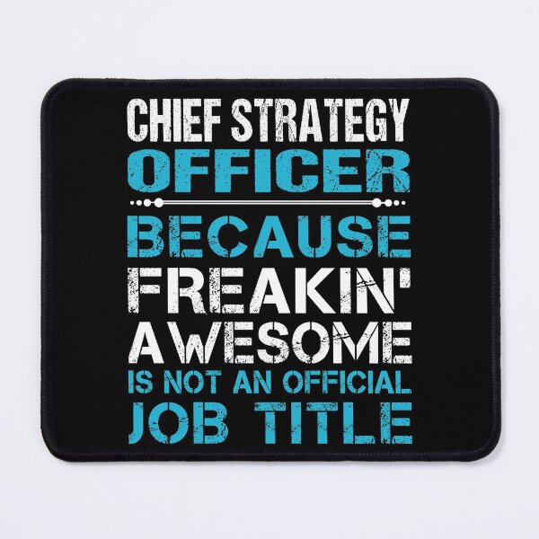 Item preview, Chief Strategy Officer T Shirt - Freaking Awesome Job Gift Item Tee designed and sold by oetate4774.