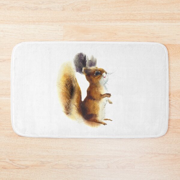 Item preview, squirrel-watercolor portrait animals designed and sold by Hartics.