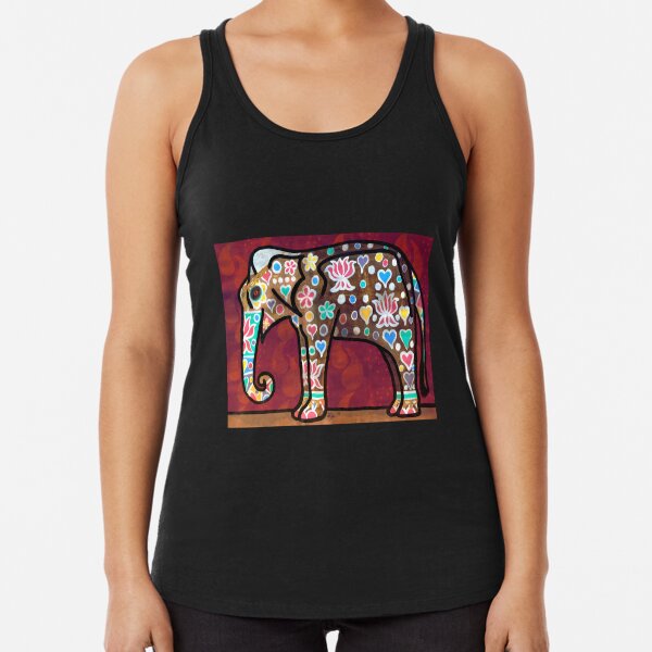 The Elephant Festival Racerback Tank Top