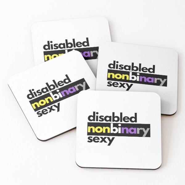 Item preview, Disabled, nonbinary, sexy designed and sold by DisabiliTees.
