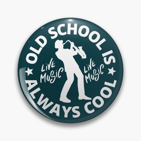 Item preview, Old School Is Always Cool Gift for Jazz Lovers designed and sold by ramazis.