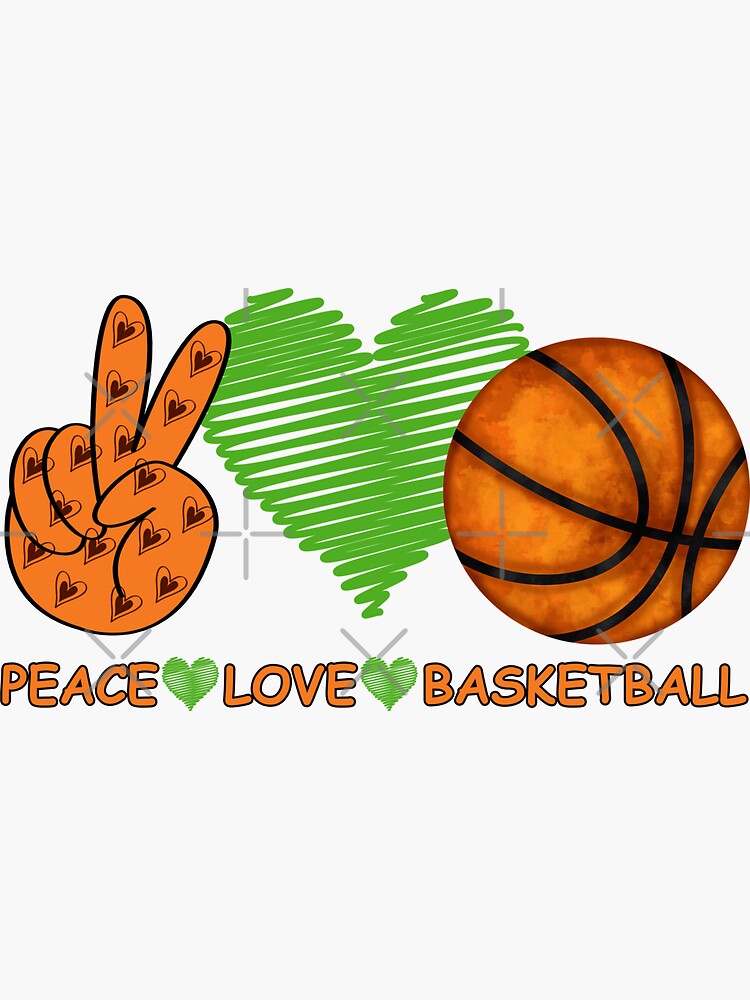 love peace basketball
