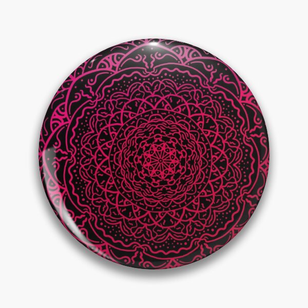 Item preview, Vibrant Red Mandala designed and sold by Carbonbubble.