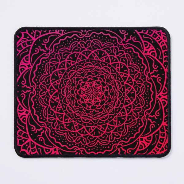 Item preview, Vibrant Red Mandala designed and sold by Carbonbubble.