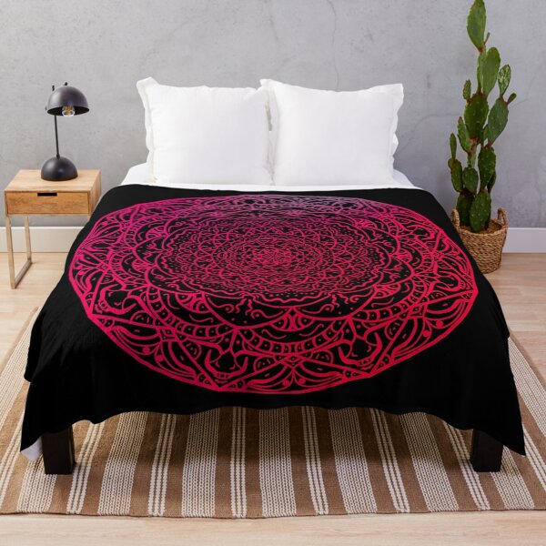 Item preview, Vibrant Red Mandala designed and sold by Carbonbubble.