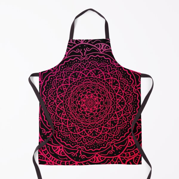 Item preview, Vibrant Red Mandala designed and sold by Carbonbubble.