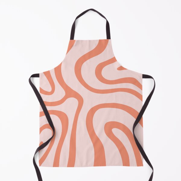 Item preview, Harmonious Middle Red and Misty Rose Organic Swirls designed and sold by Pro-U.