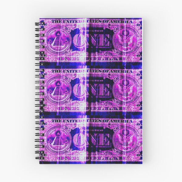 Item preview, Blue and purple dollar designed and sold by from Carbonizzo.