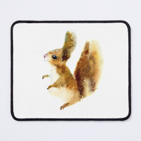 Item preview, squirrel-watercolor portrait animals designed and sold by Hartics.