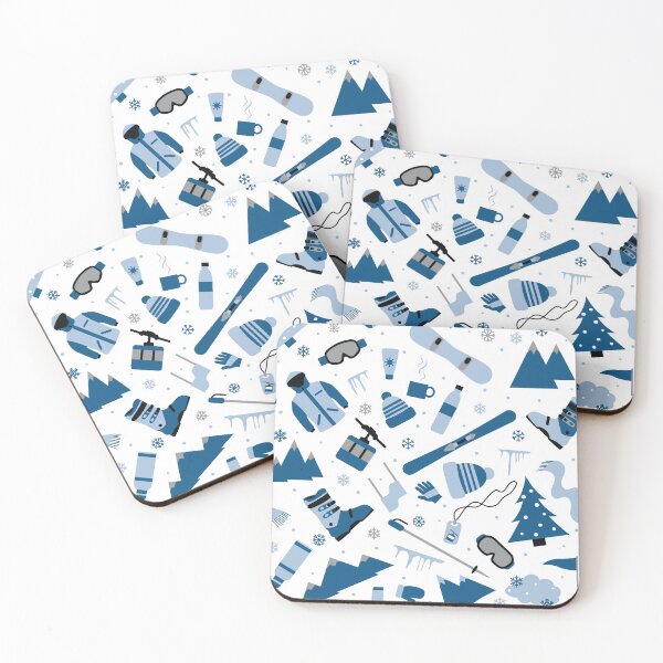 Item preview, Skiing Winter Fun designed and sold by VintageStyle.