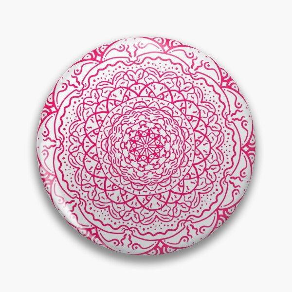 Item preview, Red Vibrant Mandala designed and sold by Carbonbubble.